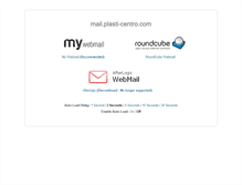 Tablet Screenshot of mail.plasti-centro.com